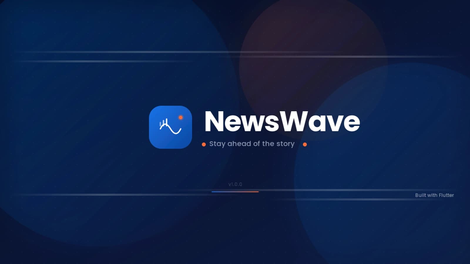 NewsWave Official Project Banner — Stay ahead of the story